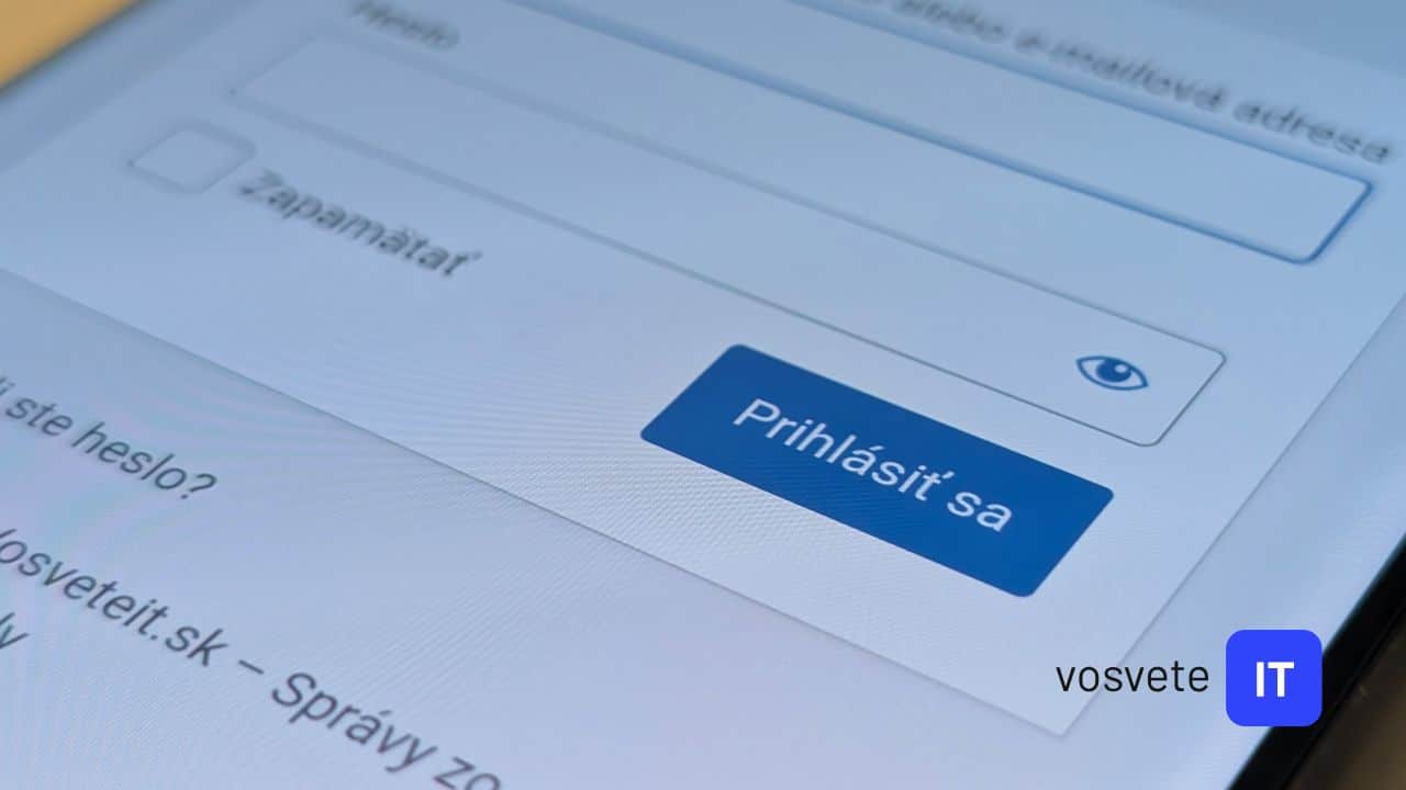 prihlasovanie sa heslo login