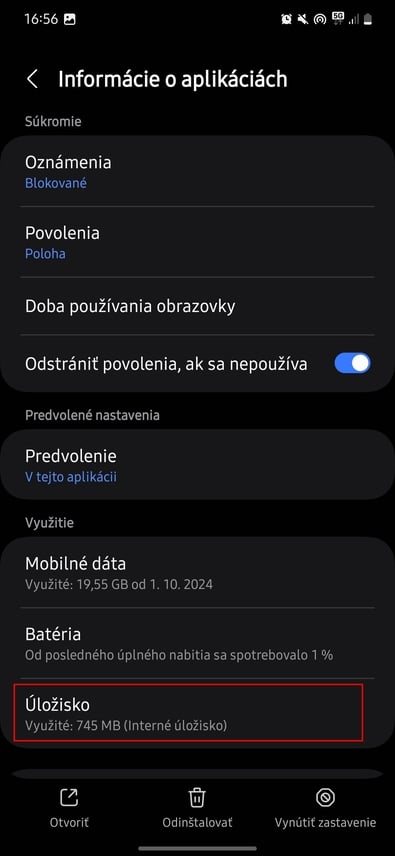 nastavenia krok 3
