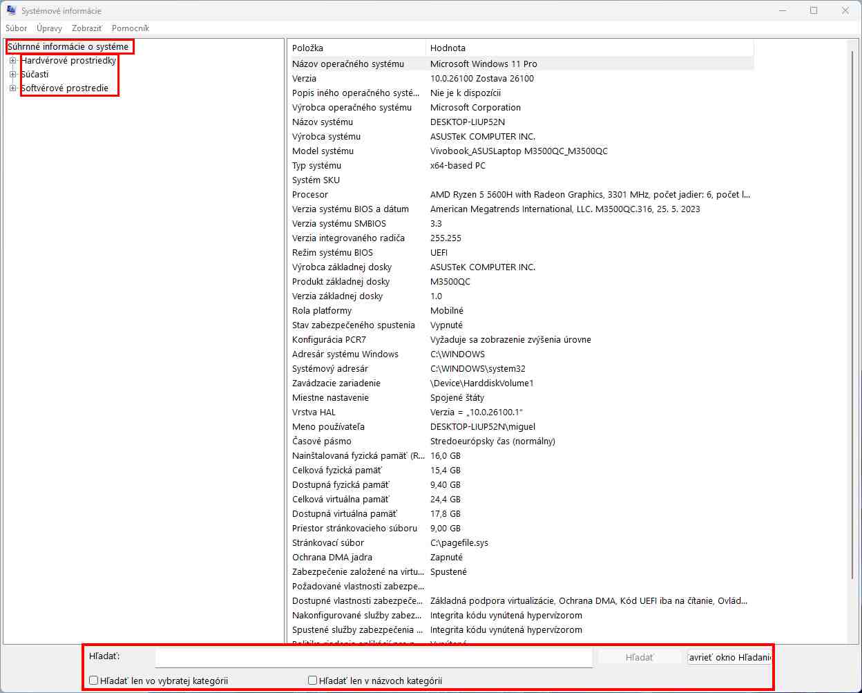 systemove informacie
