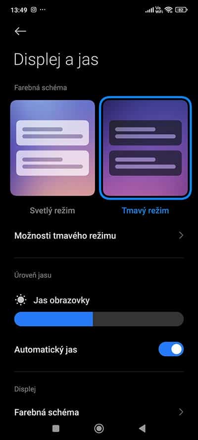 Ako funguje tmavý režim na HyperOS smartfónoch?