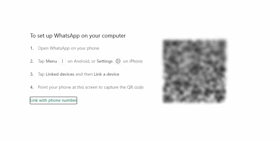 whatsapp qr kod