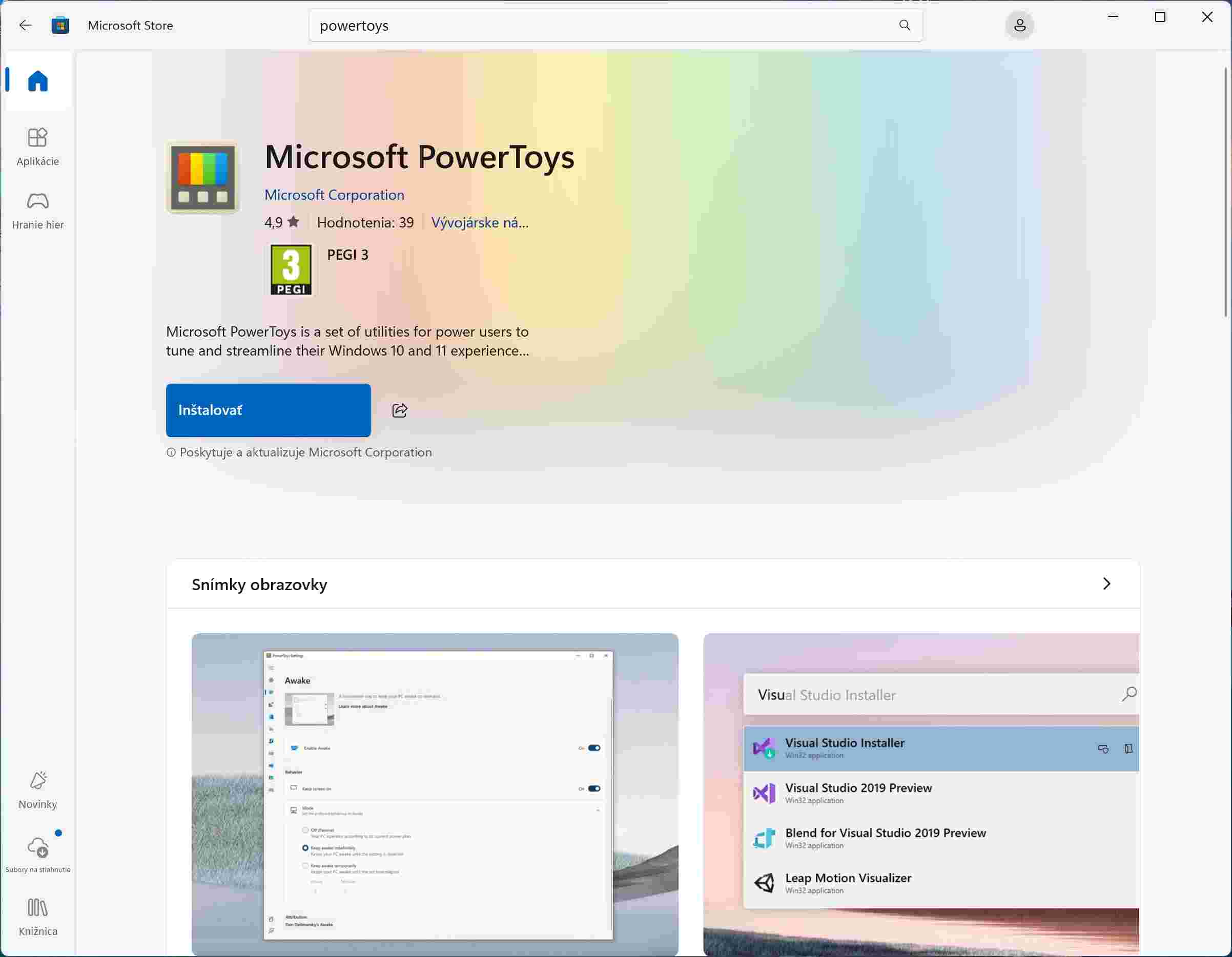 Windows powertoys