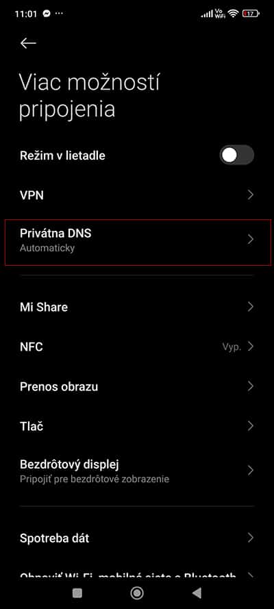 Ako zapneš v smartfóne súkromnú DNS