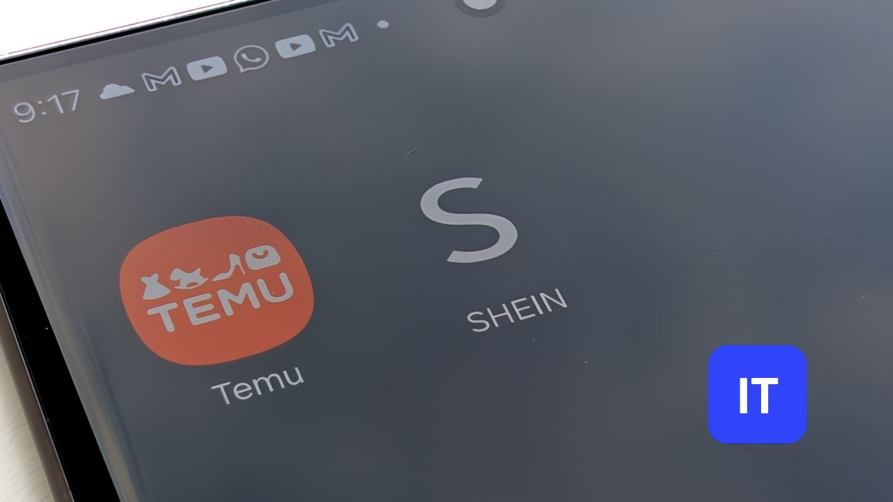Temu shein nakupovanie
