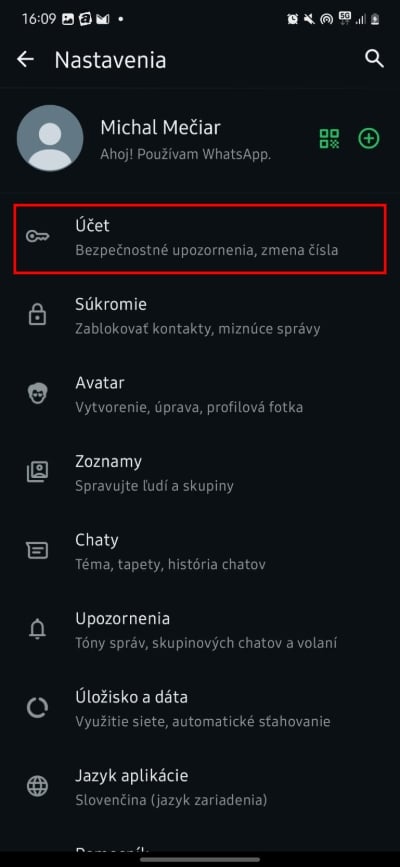 dvojfazove overenie whatsapp