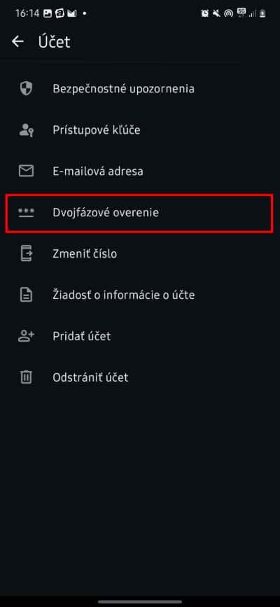 dvojfazove overenie whatsapp