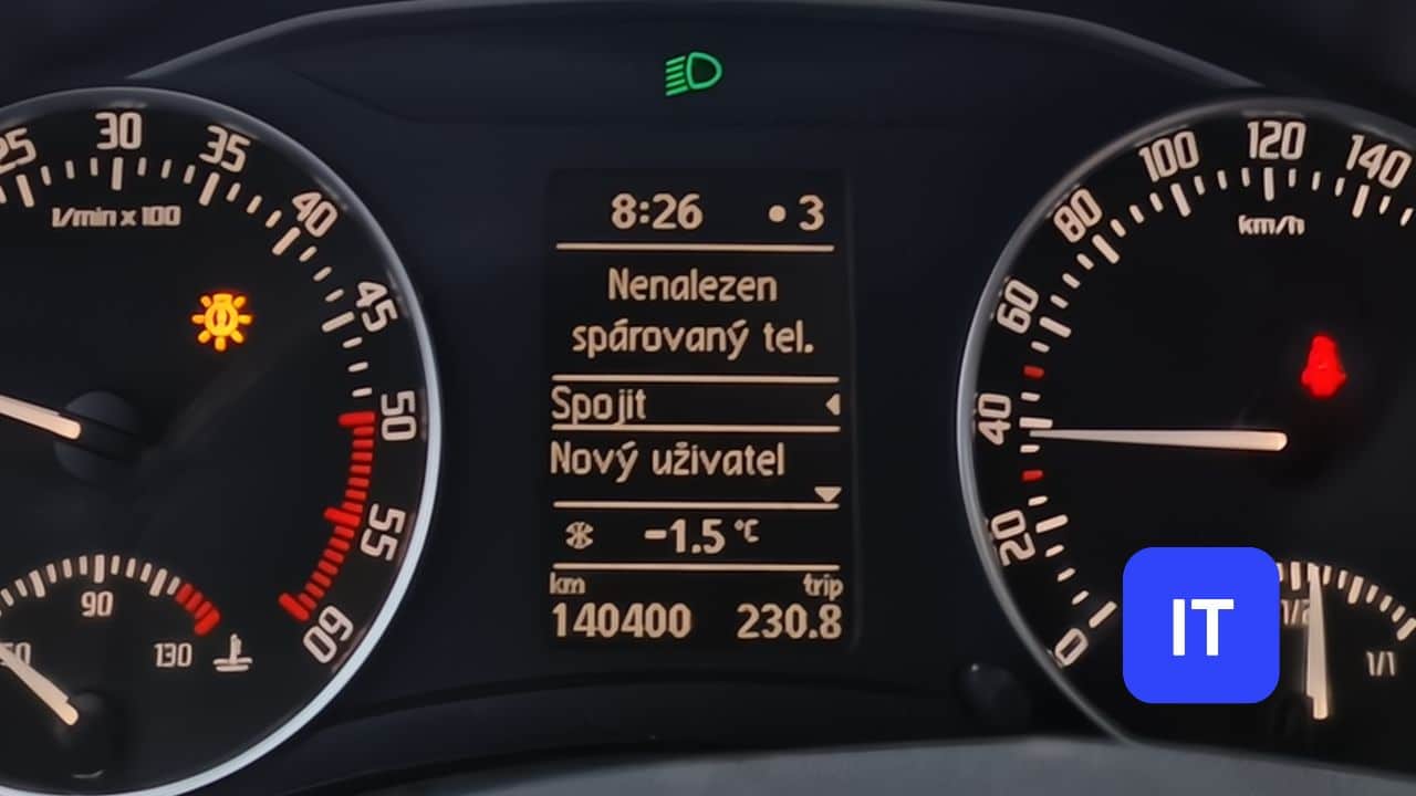 palubna doska auta