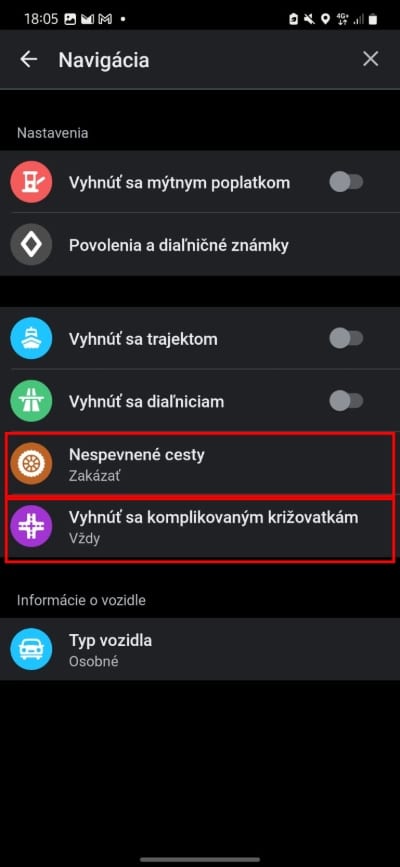 cesty a krizovatky