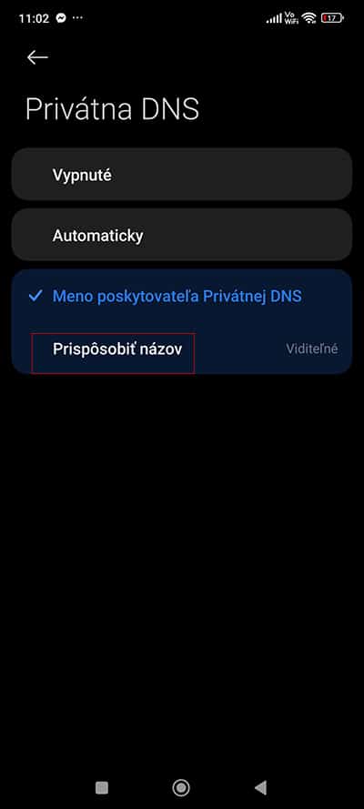 Ako zapneš v smartfóne súkromnú DNS