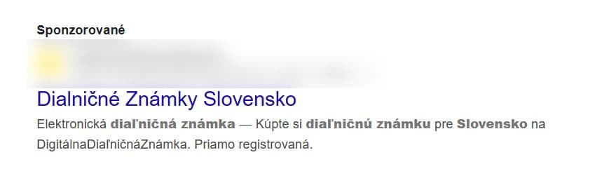 reklama na dialnicnu znamku