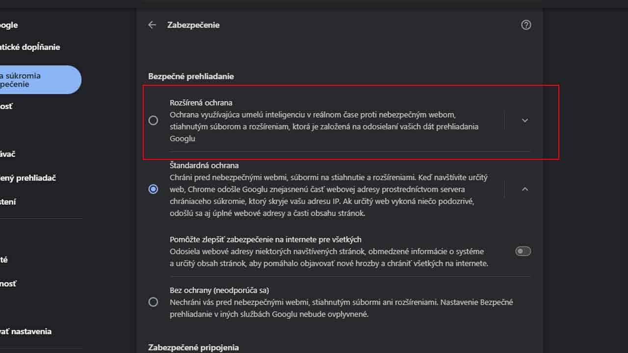 Toto nastavenie v Google Chrome si zapni, ak sa chceš chrániť pred hackermi
