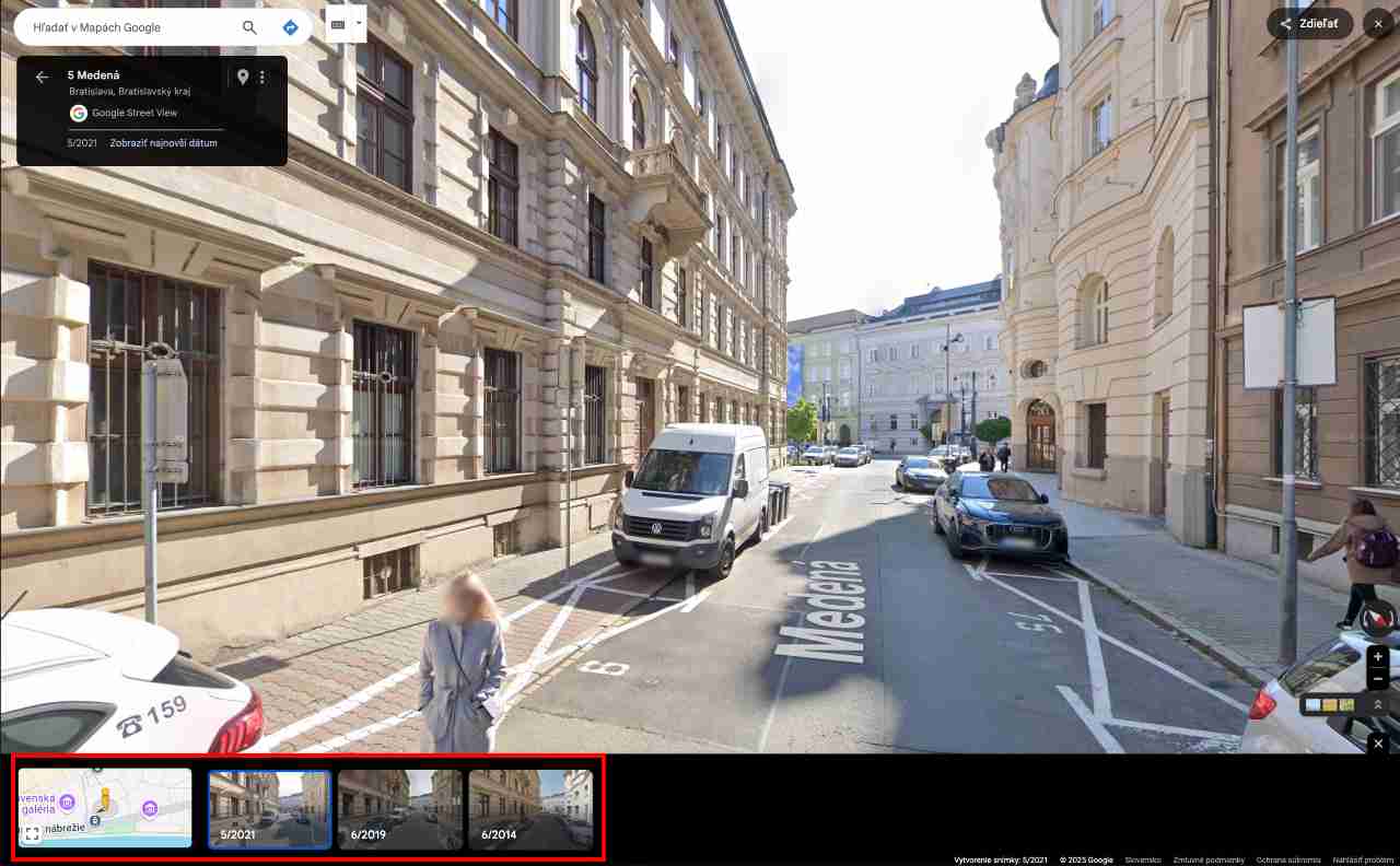 streetview minulost pc