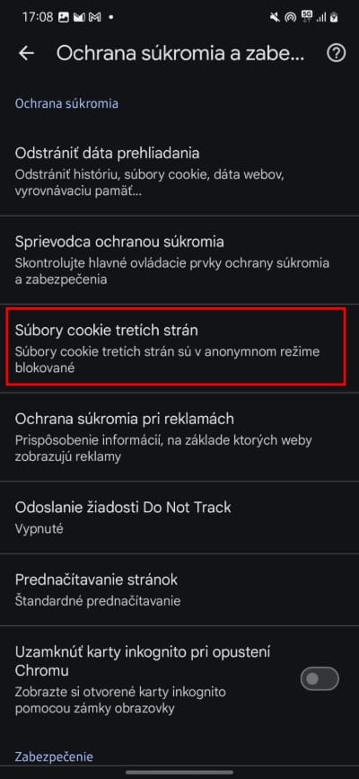 subory cookie tretich stran