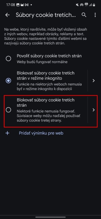 subory cookie tretich stran