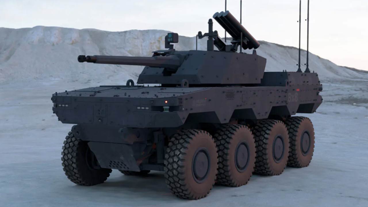 Milrem Robotics predstavila HAVOC RCV bojové vozidlo