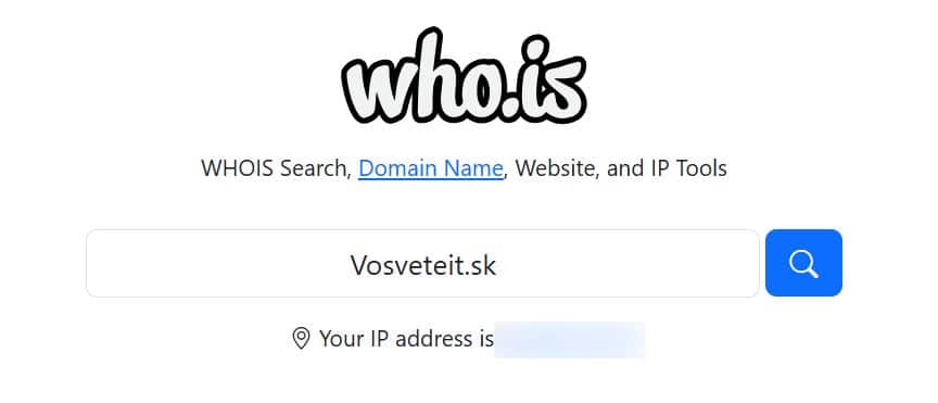 who is ako zistit kto je vlastnikom domeny