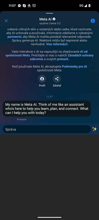 Meta AI prichádza do Messengera. Čo tento AI model ponúka?