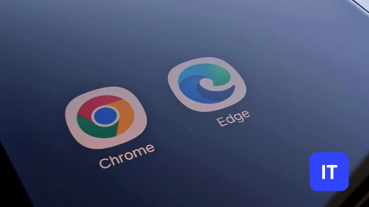 Microsoft Edge a Google Chrome