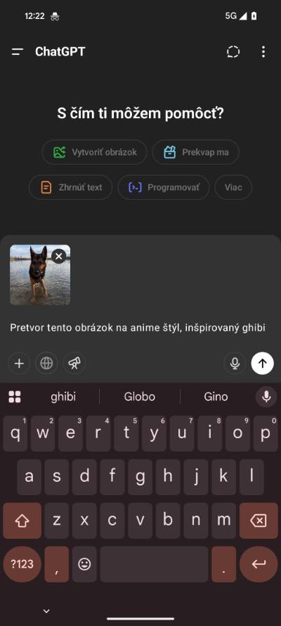 ako urobitt anime snimku z fotky chatgpt