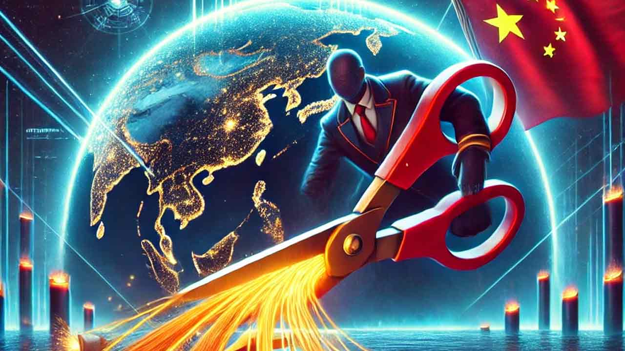 Čína vyvinula zariadenie, ktoré dokáže prerezať internetové káble