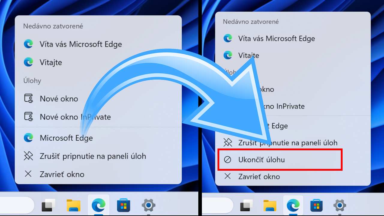 Ukoncit ulohy porovnanie