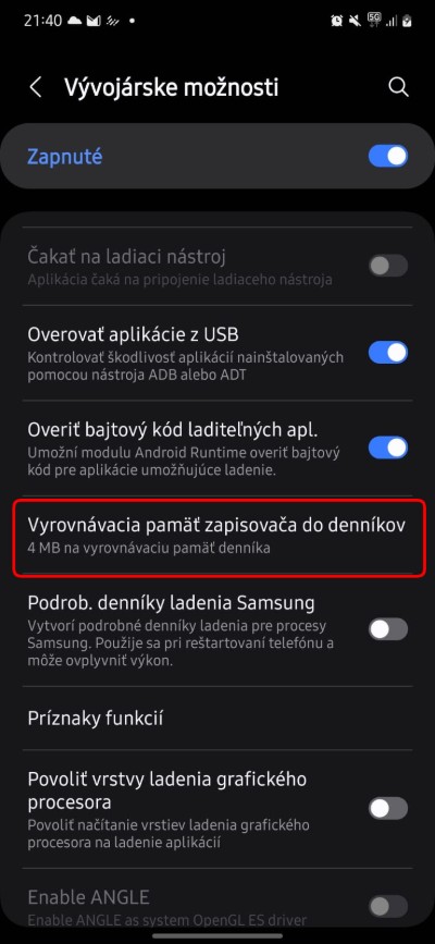 zrychlenie android telefonu nastavenia