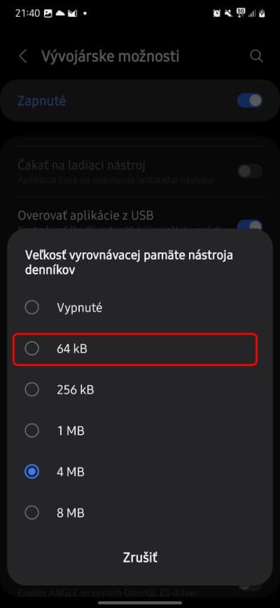 zrychlenie android telefonu nastavenia