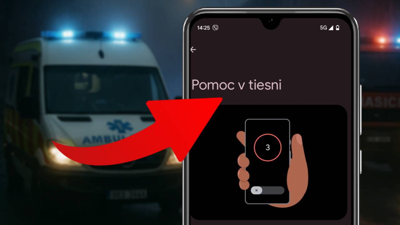SOS android pomoc v tiesni
