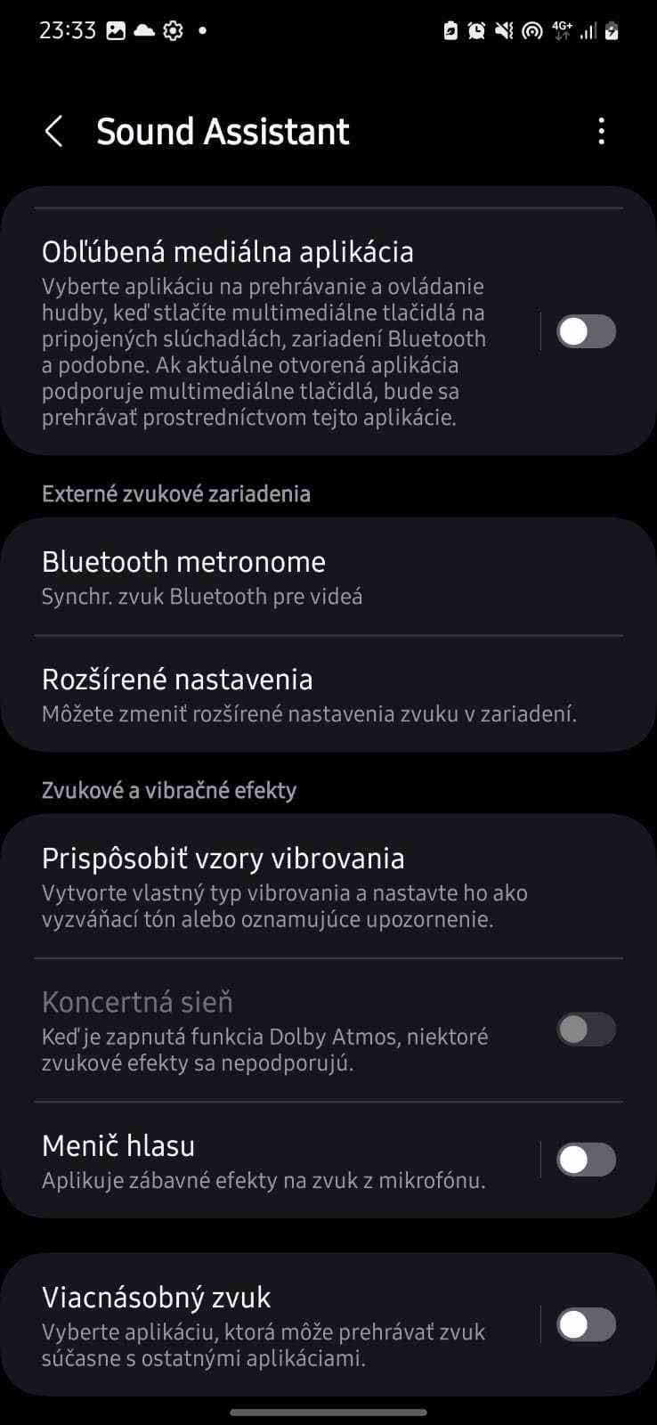 Goodlock samsung nastavenia, personalizacia