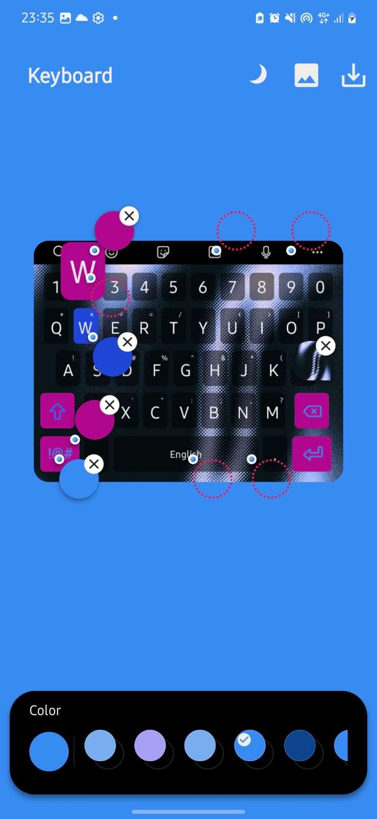 Goodlock samsung nastavenia, personalizacia