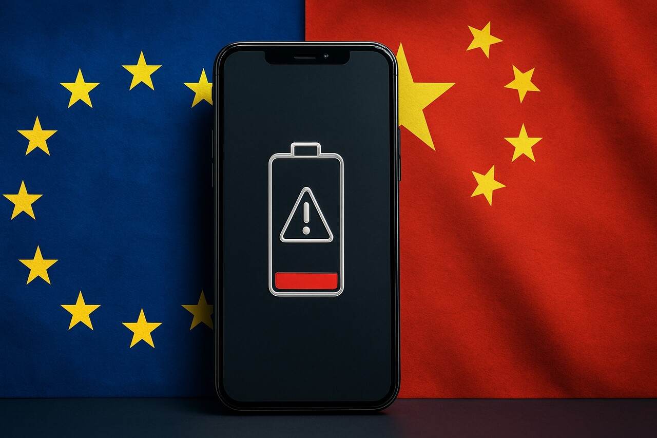 bateria smartfonu cina a eu rozdiely
