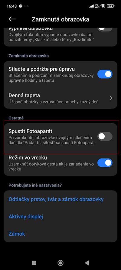 Skryté funkcie xiaomi smartfónov