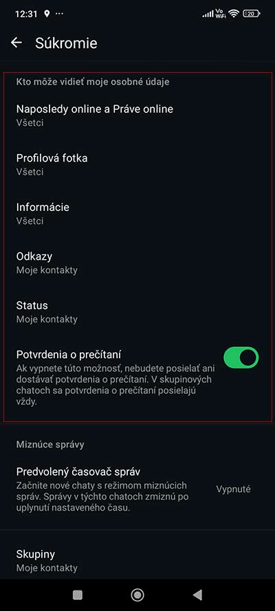 WhatsApp ponúka tieto nastavenia, ktoré ťa spravia neviditeľným
