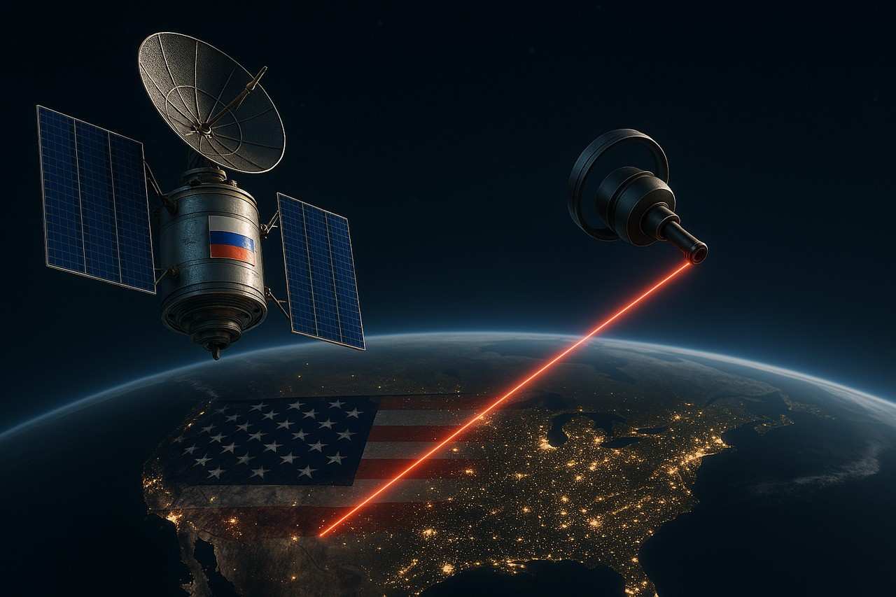 rusko satelit USA tajna zbran