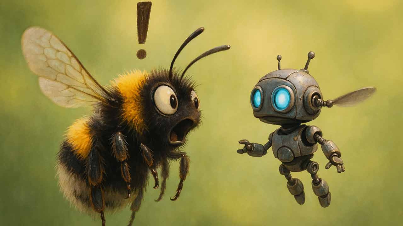 Výskumníci predstavujú najmenšieho lietajúceho robota na svete