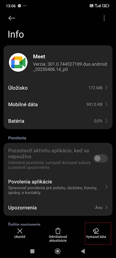 Ako vymazať cache android smartfónu