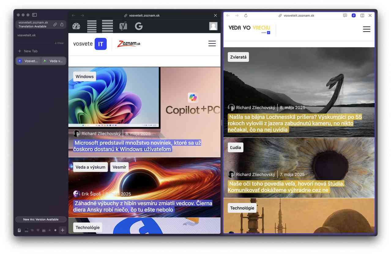 arc browser