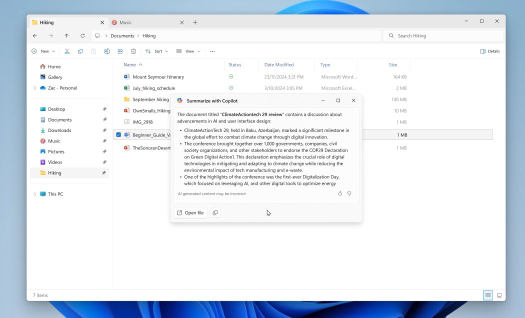 funkcia AI Actions vo Windows 11 preklady