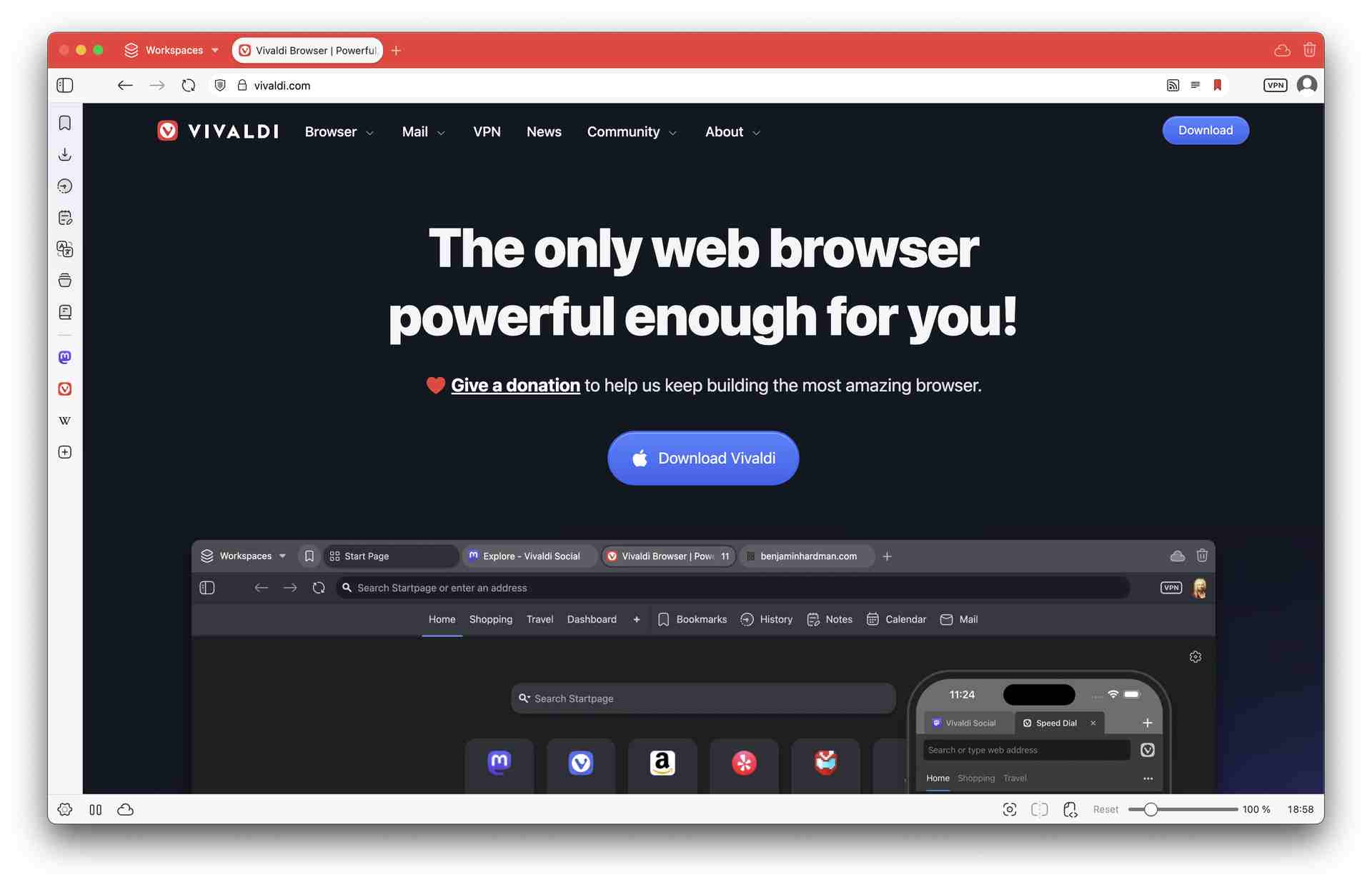 vivaldi browser