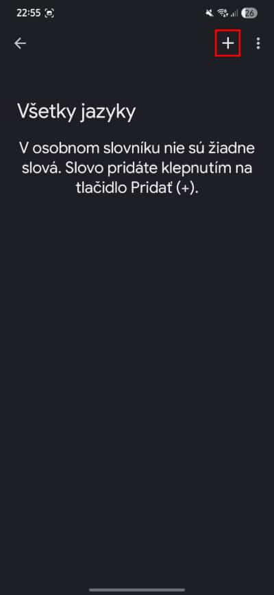 gboard slovnik
