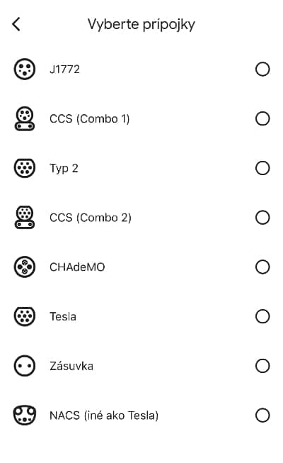 Google Mapy pripojka elektro