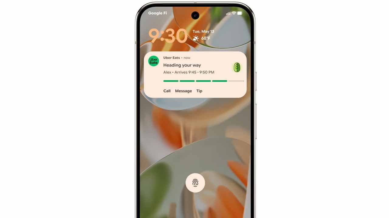 Material 3 Expressive mieri do Android 16