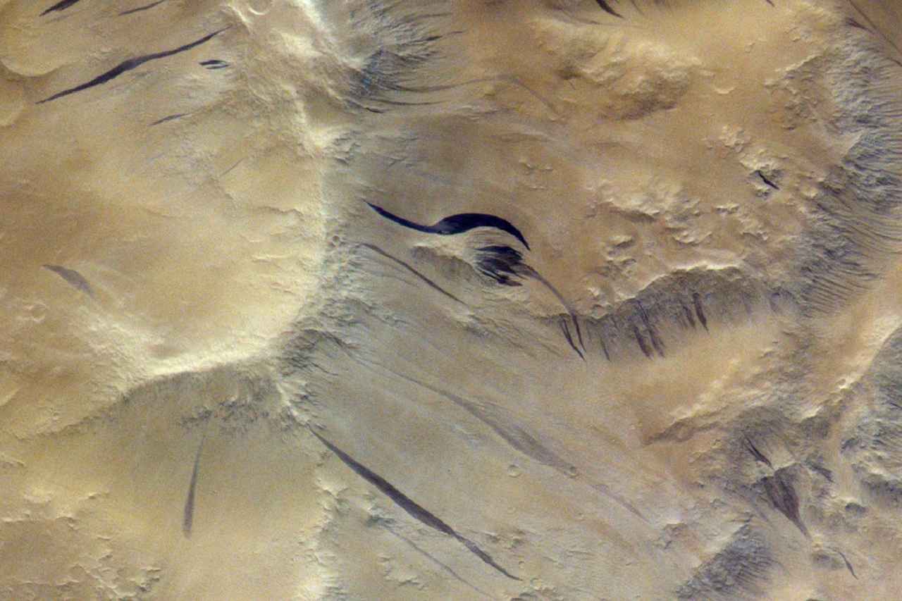 mars pruzky po vode ktore nie su znamkami vody