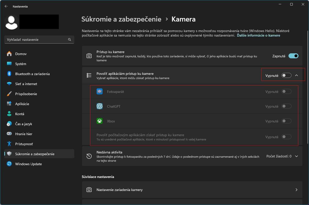 Windows 11 - súkromie a zabezpečenie prehľad