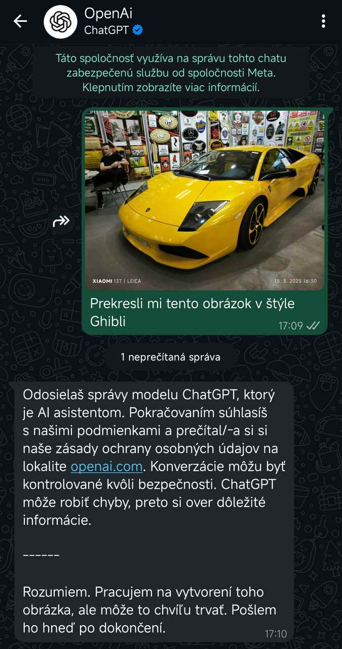 WhatsApp a OpenAI