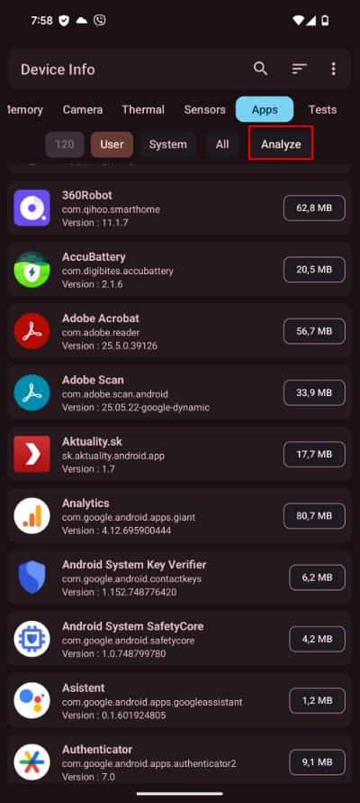 analyza aplikacii v telefone zdroj instalacie_1