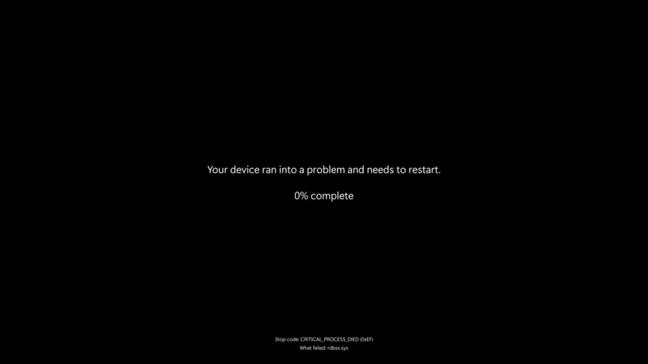 Modrá BSOD Windowsu končí, nahradí ju táto