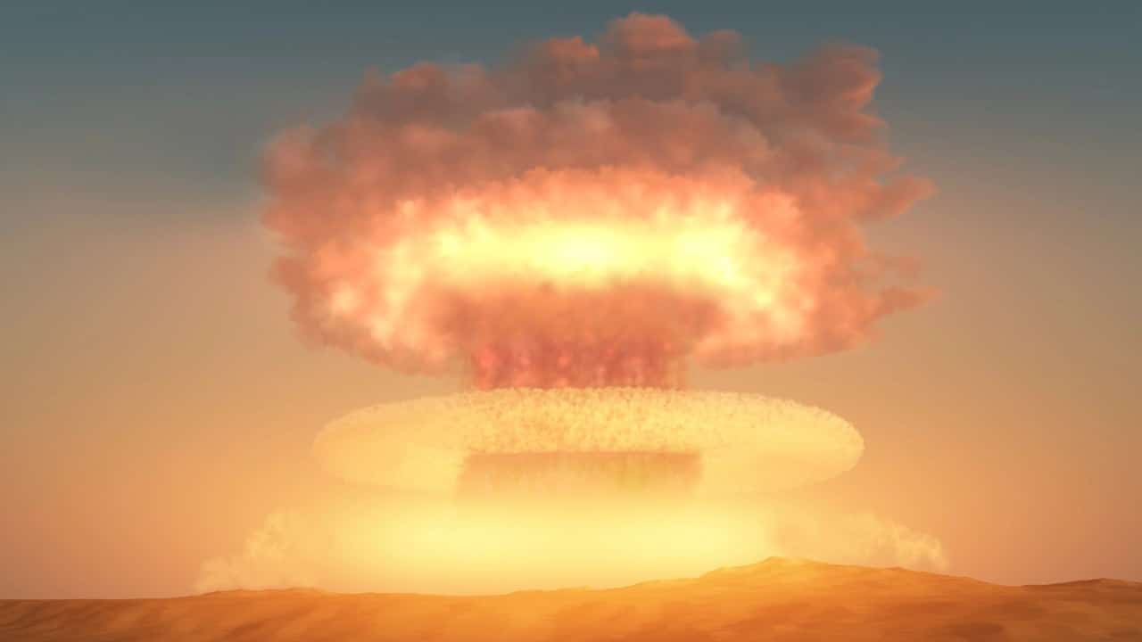 jadrova explozia mars