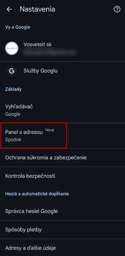 presunutie stavoveho riadku v chrome na spodok_3
