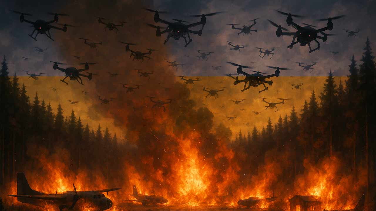 Ukrajina zaznamenala obrovský úspech operáciou Spiderweb. Zničila významné ruské letiská a techniku.
